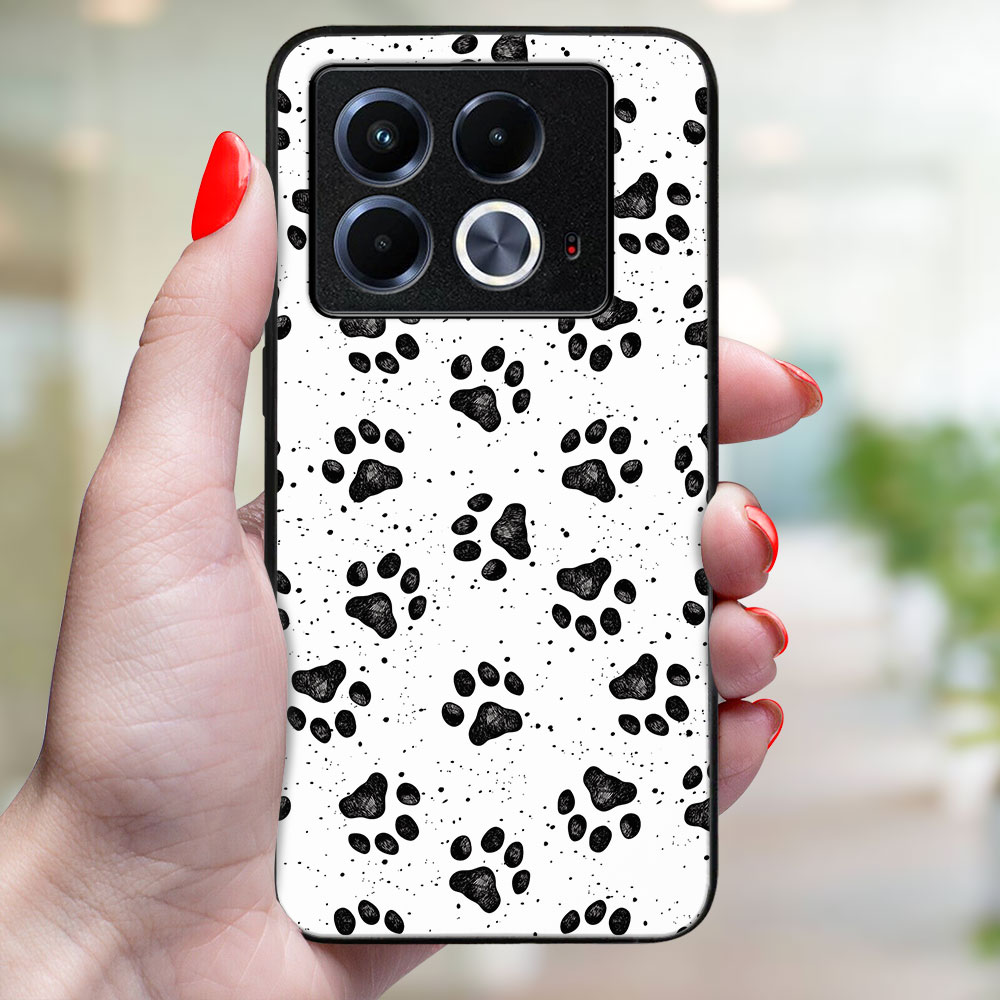 MY ART Védőburkolat Infinix Note 40 PAWS (185)-hoz