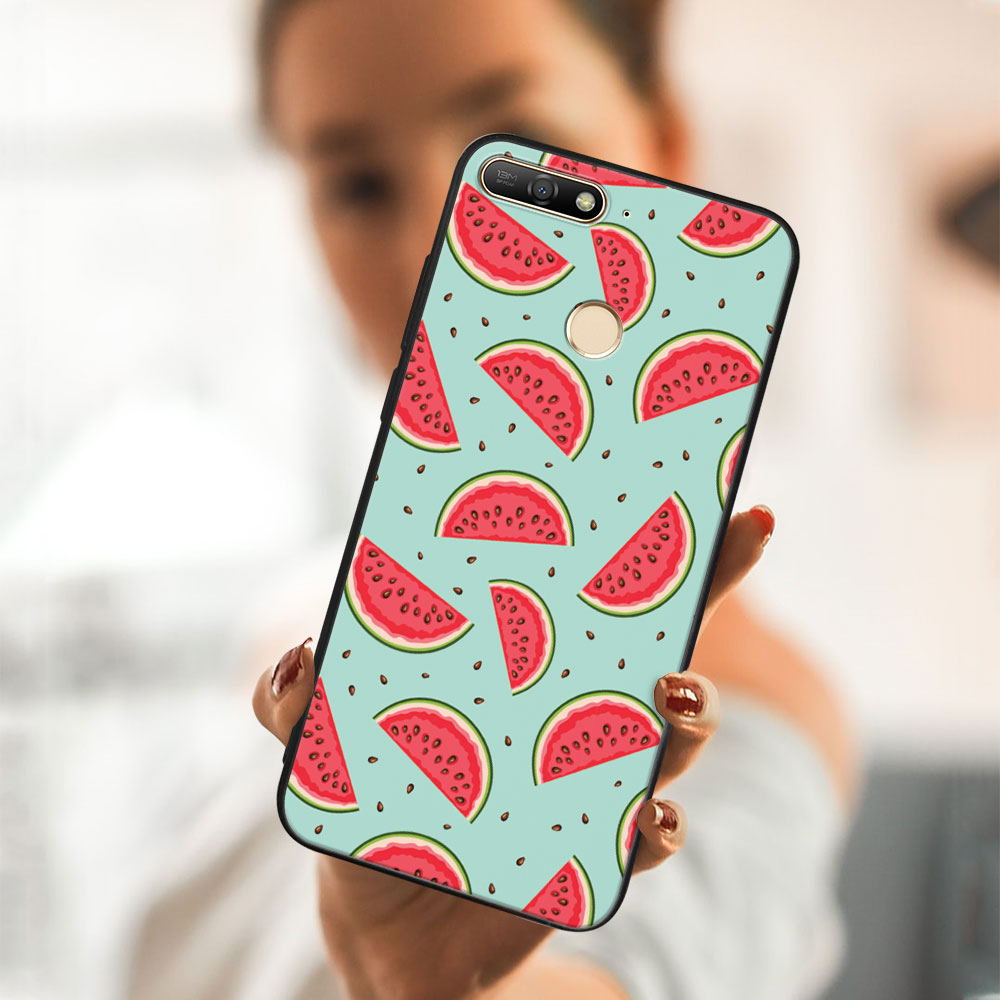 MY ART Védőburkolat Huawei Y6 Prime 2018 WATERMELON (120) Készülékhez