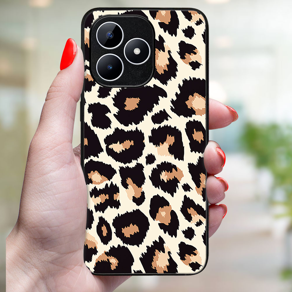 MY ART Védőburkolat A Realme-hoz Note 50 LEOPARD PRINT (238)