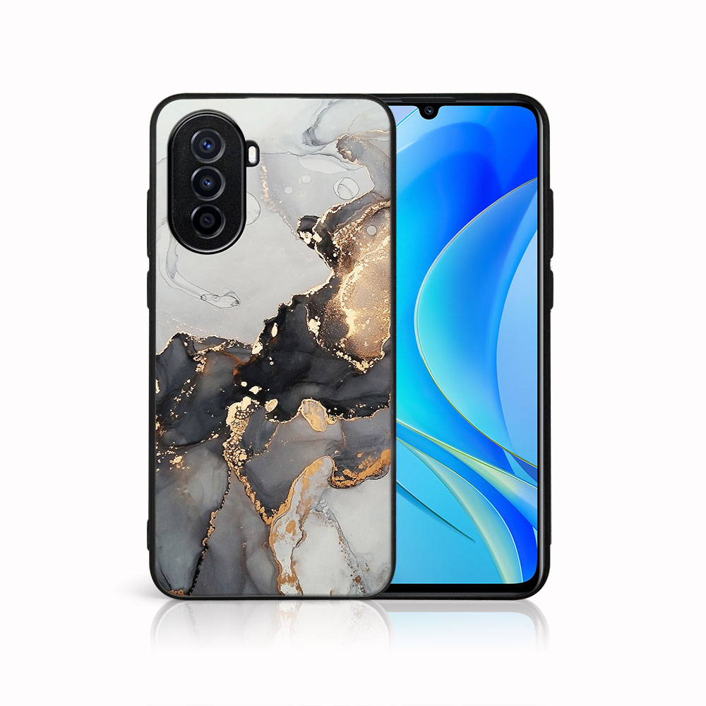 PROTEMIO MY ART Védőburkolat Huawei Nova Y70 - GREY MARBLE (140)