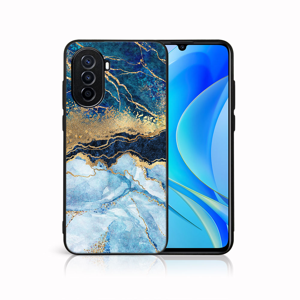 PROTEMIO MY ART Védőburkolat Huawei Nova Y70 - BLUE MARBLE (141)