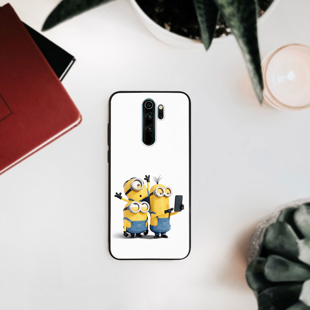 PROTEMIO MY ART Szilikon Borítás Xiaomi Redmi Note 8 Pro MINIONS SELFIE (022)