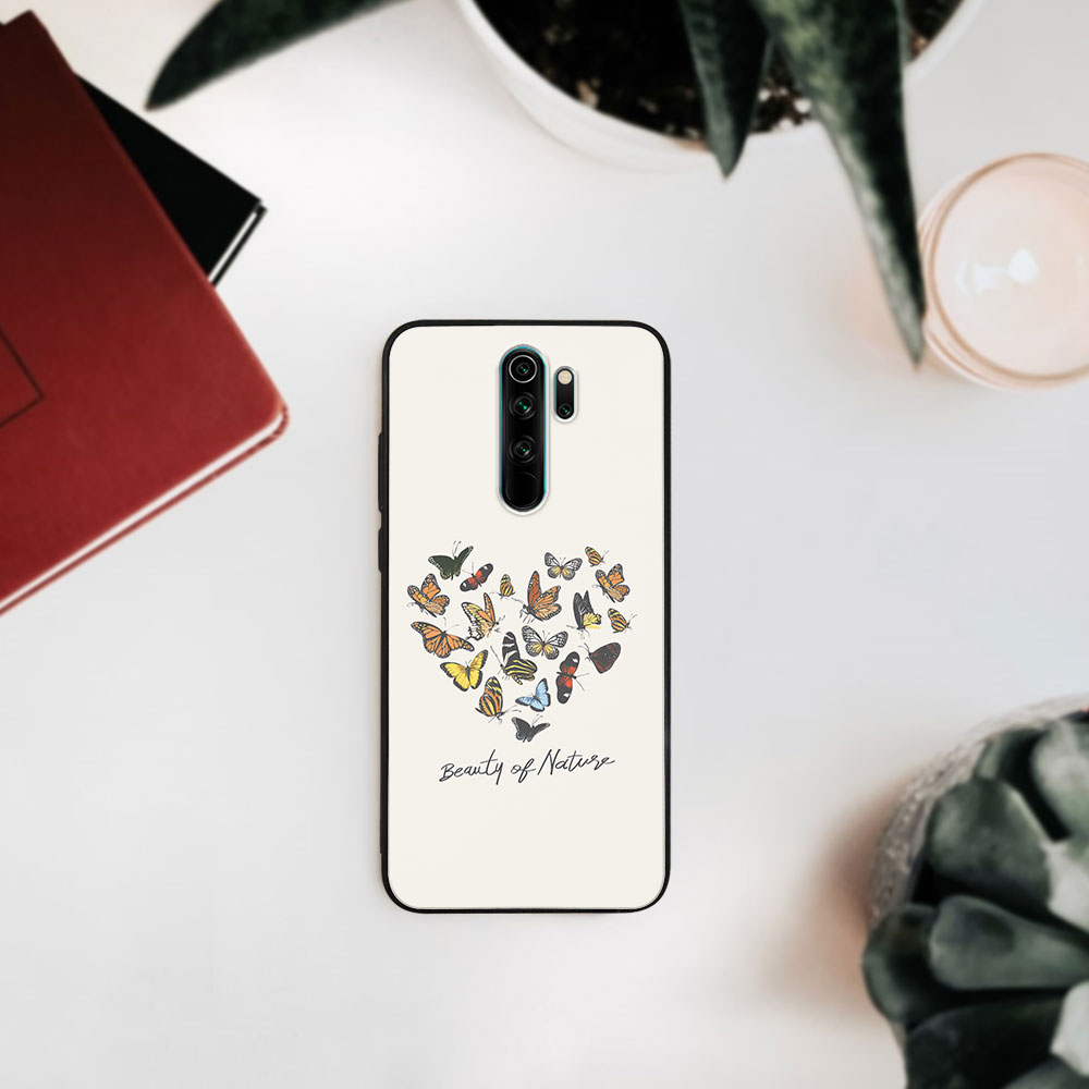 PROTEMIO MY ART Szilikon Borítás Xiaomi Redmi Note 8 Pro BUTTERFLIES (026)