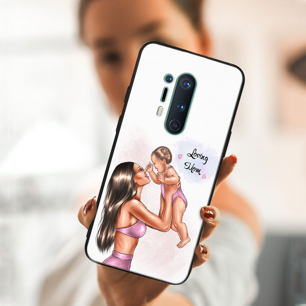 PROTEMIO MY ART Protective Case OnePlus 8 Pro - LOVING MOM (115)