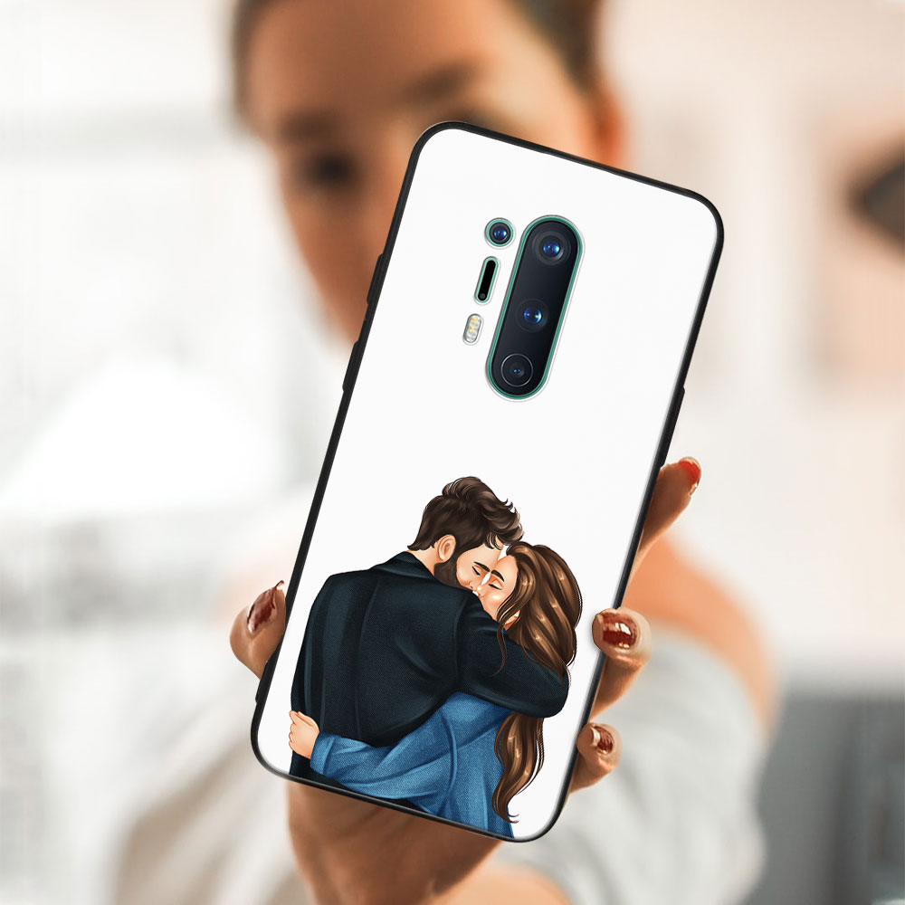 PROTEMIO MY ART Védőtok OnePlus 8 Pro Készülékhez - COUPLE (117)