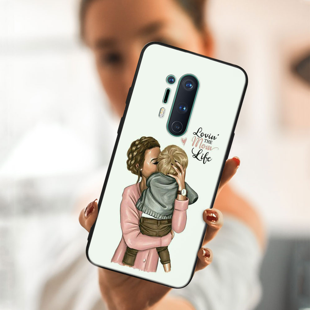 PROTEMIO MY ART Védőtok OnePlus 8 Pro -MOM LIFE (118)