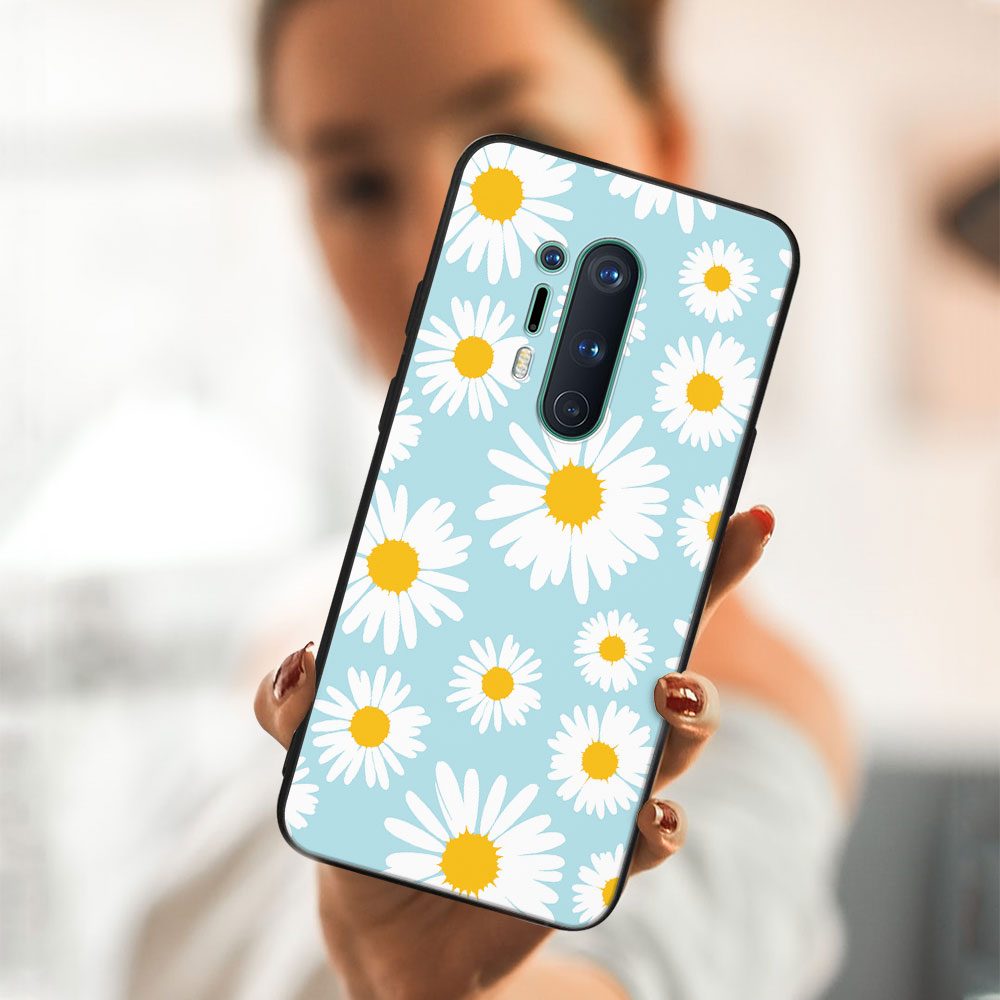 PROTEMIO MY ART Védőtok OnePlus 8 Pro -KAMOMILE (124)