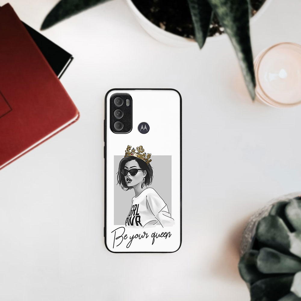 PROTEMIO MY ART Védőtok Motorola Moto G60 QUEEN (139)