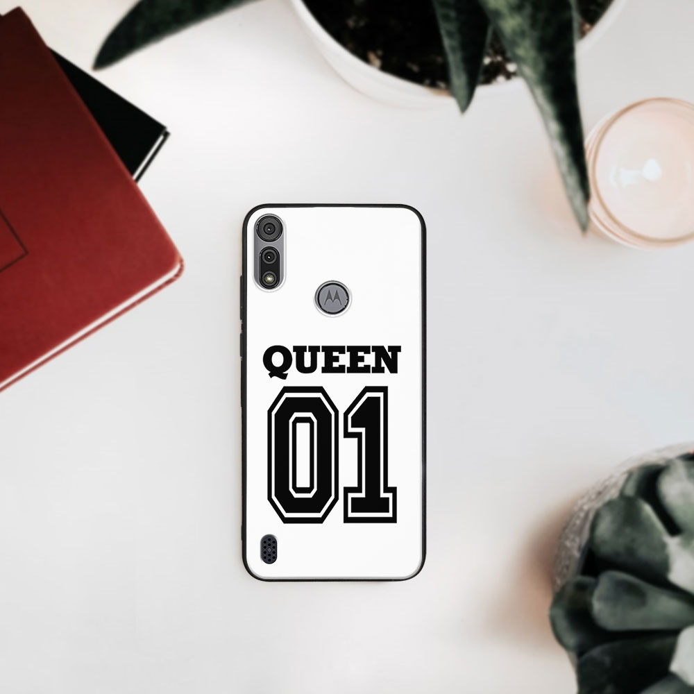 PROTEMIO MY ART Szilikon Borítás Motorola Moto E6s QUEEN (030)