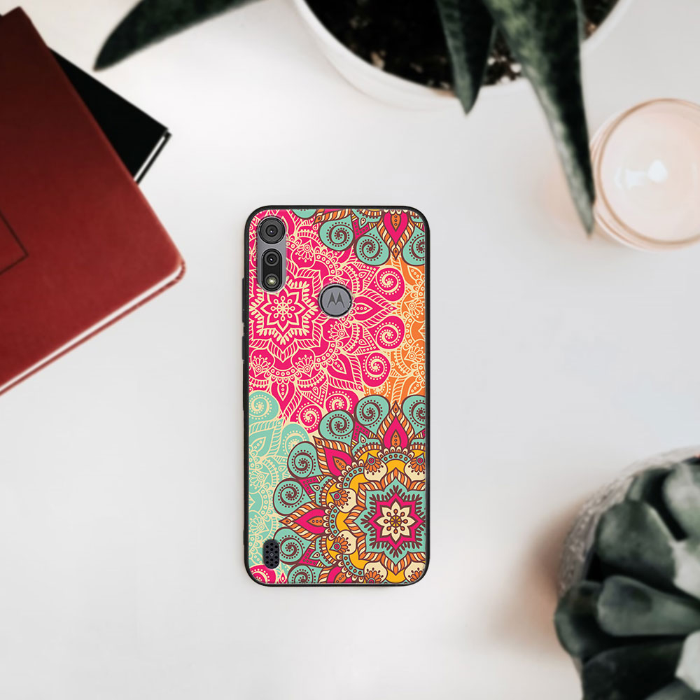 PROTEMIO MY ART Szilikon Borítás Motorola Moto E6s MANDALA (043)