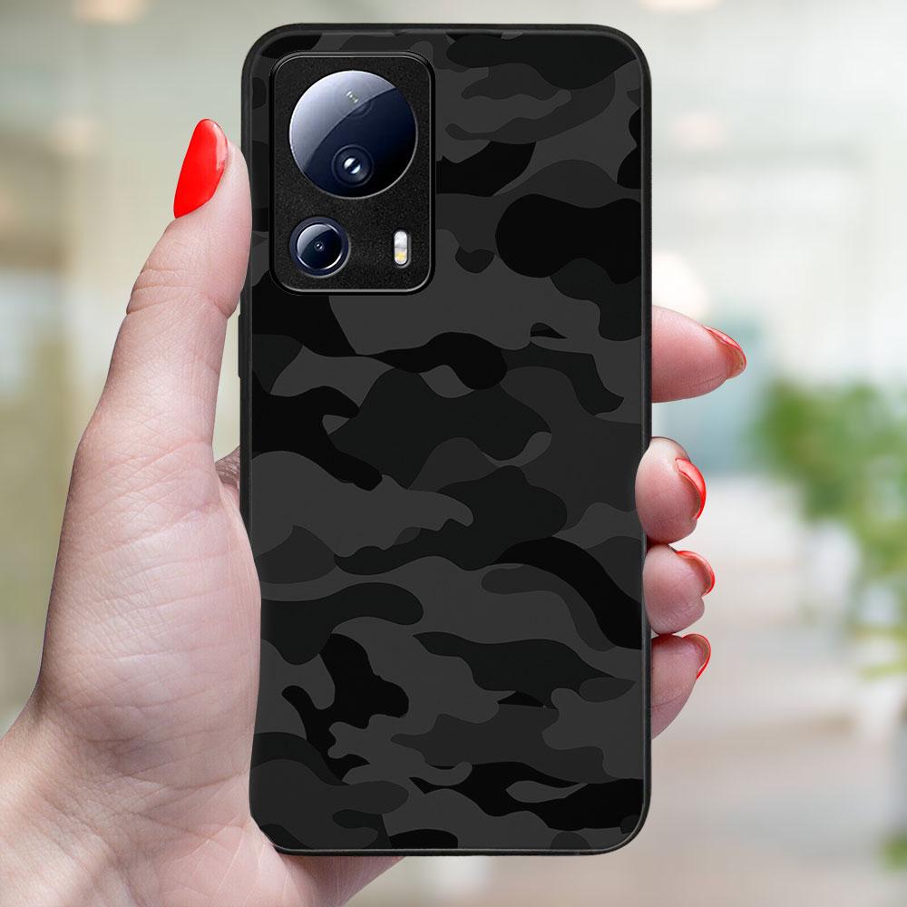 MY ART Védőburkolat: Xiaomi 13 Lite BLACK CAMO (234)