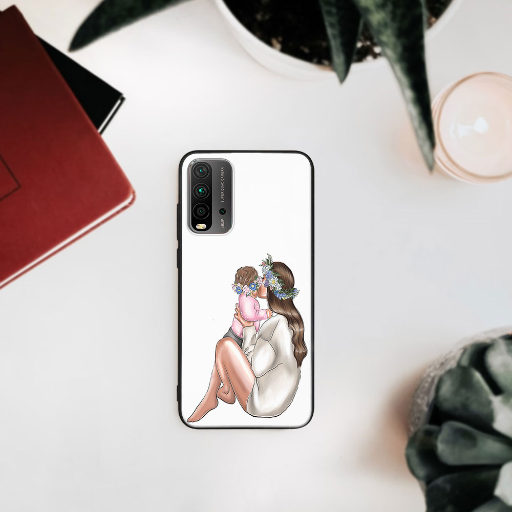 MY ART Védőtok Xiaomi Redmi 9T-BABY GIRL (111)