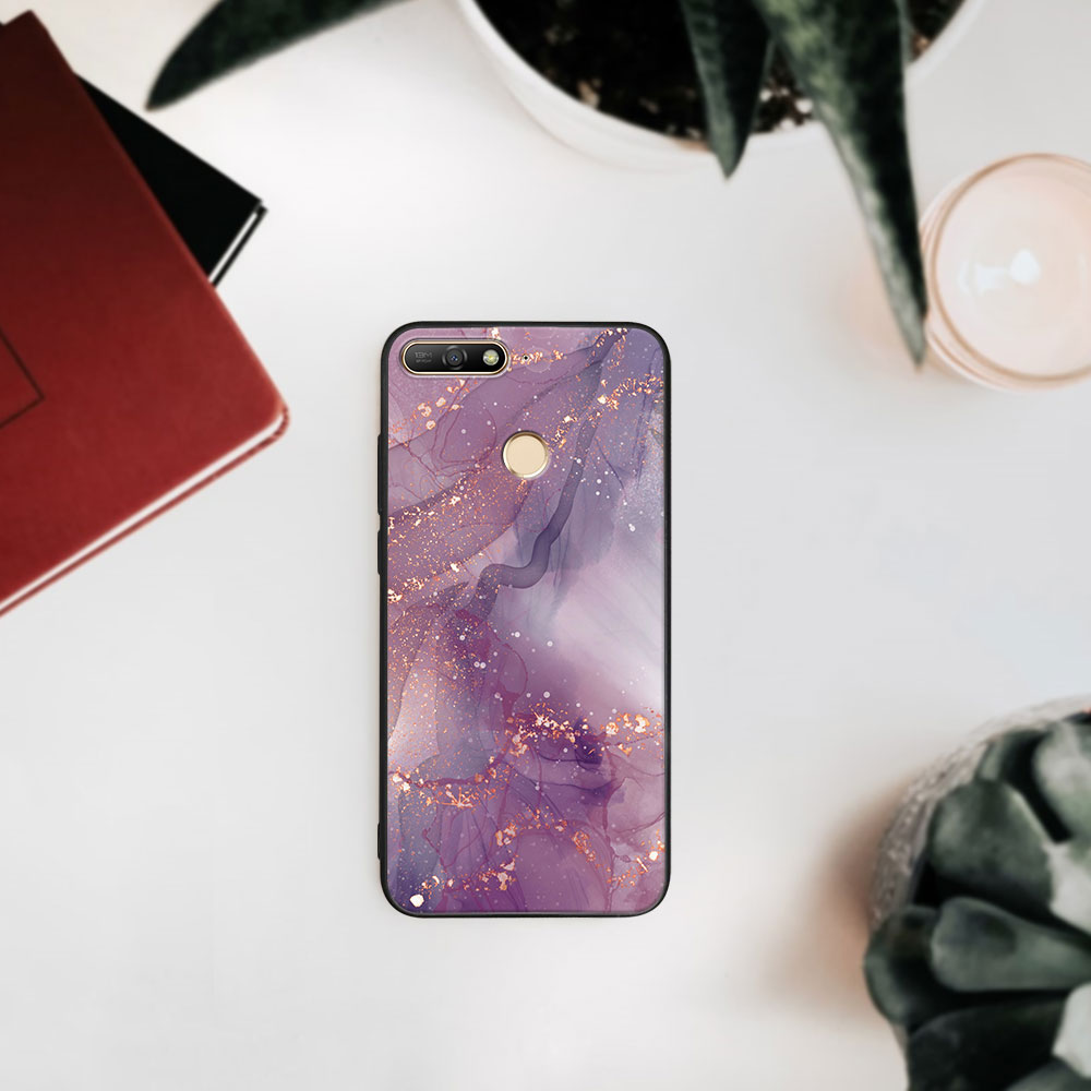 MY ART Védőburkolat Huawei Y6 Prime 2018 PURPLE (148) Készülékhez