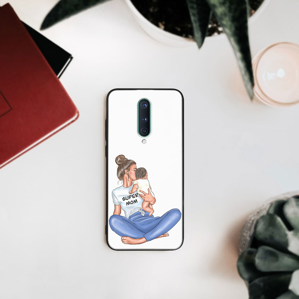 PROTEMIO MY ART Védőtok OnePlus 8 - SUPERMOM (112)