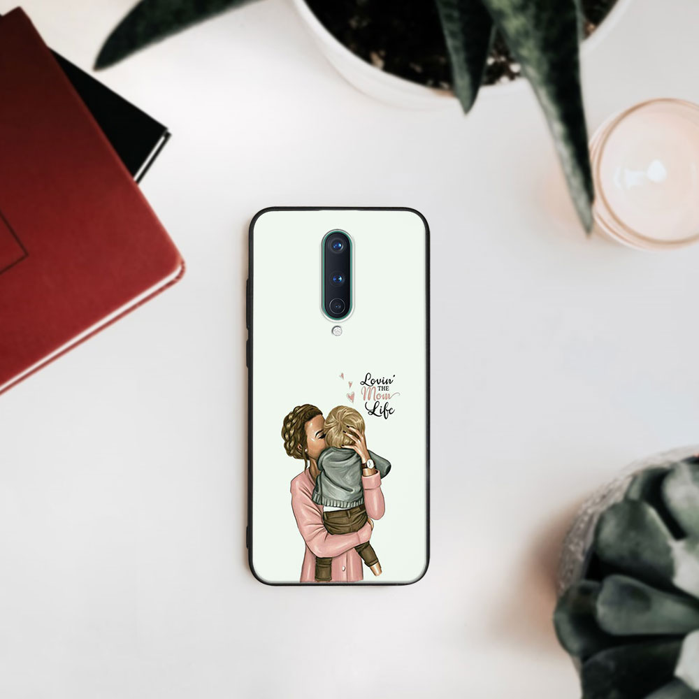 PROTEMIO MY ART Védőtok OnePlus 8 -MOM LIFE (118)