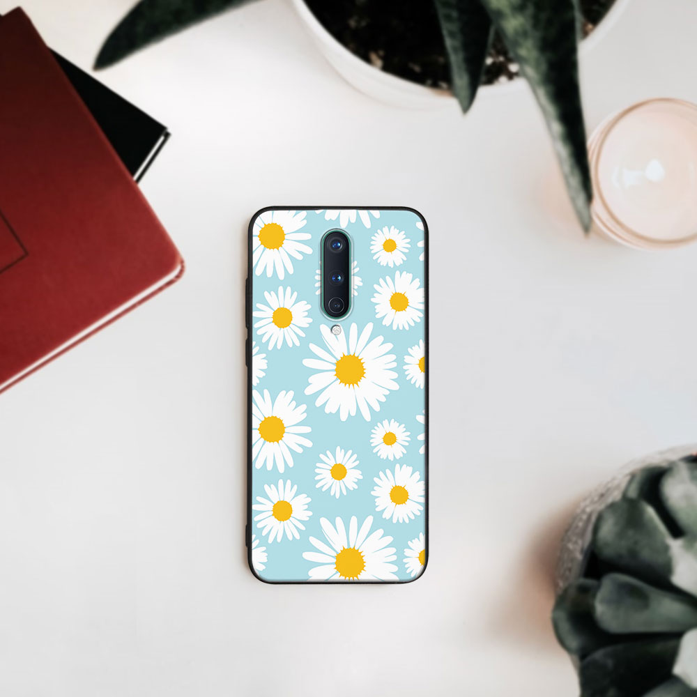 PROTEMIO MY ART Védőtok OnePlus 8 -KAMOMILE (124)