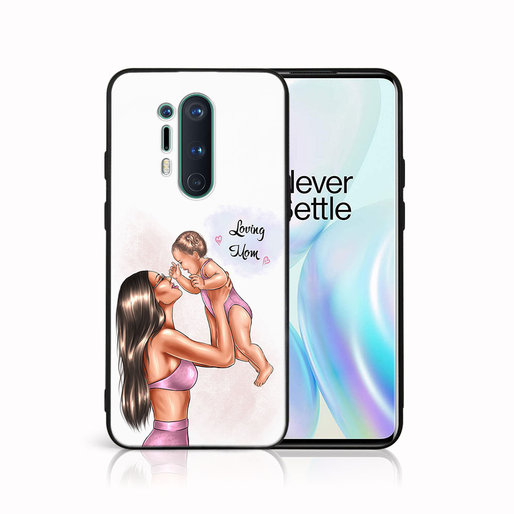 PROTEMIO MY ART Protective Case OnePlus 8 Pro - LOVING MOM (115)