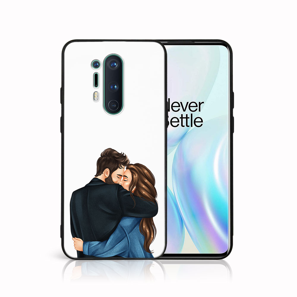 PROTEMIO MY ART Védőtok OnePlus 8 Pro Készülékhez - COUPLE (117)