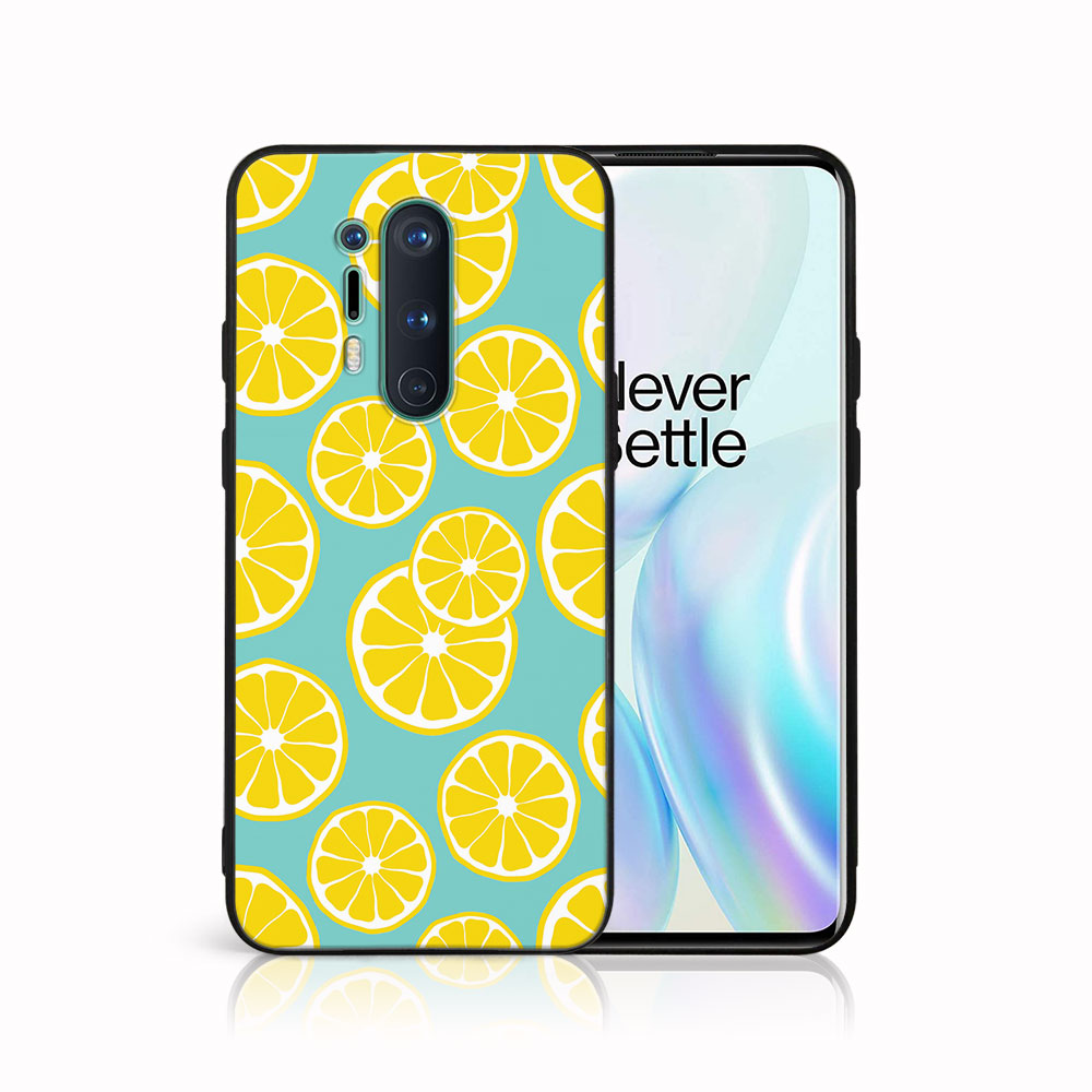 PROTEMIO MY ART Védőtok OnePlus 8 Pro -LEMON (121)