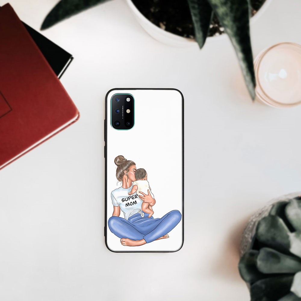 PROTEMIO MY ART Védőtok OnePlus 8T- SUPERMOM (112)