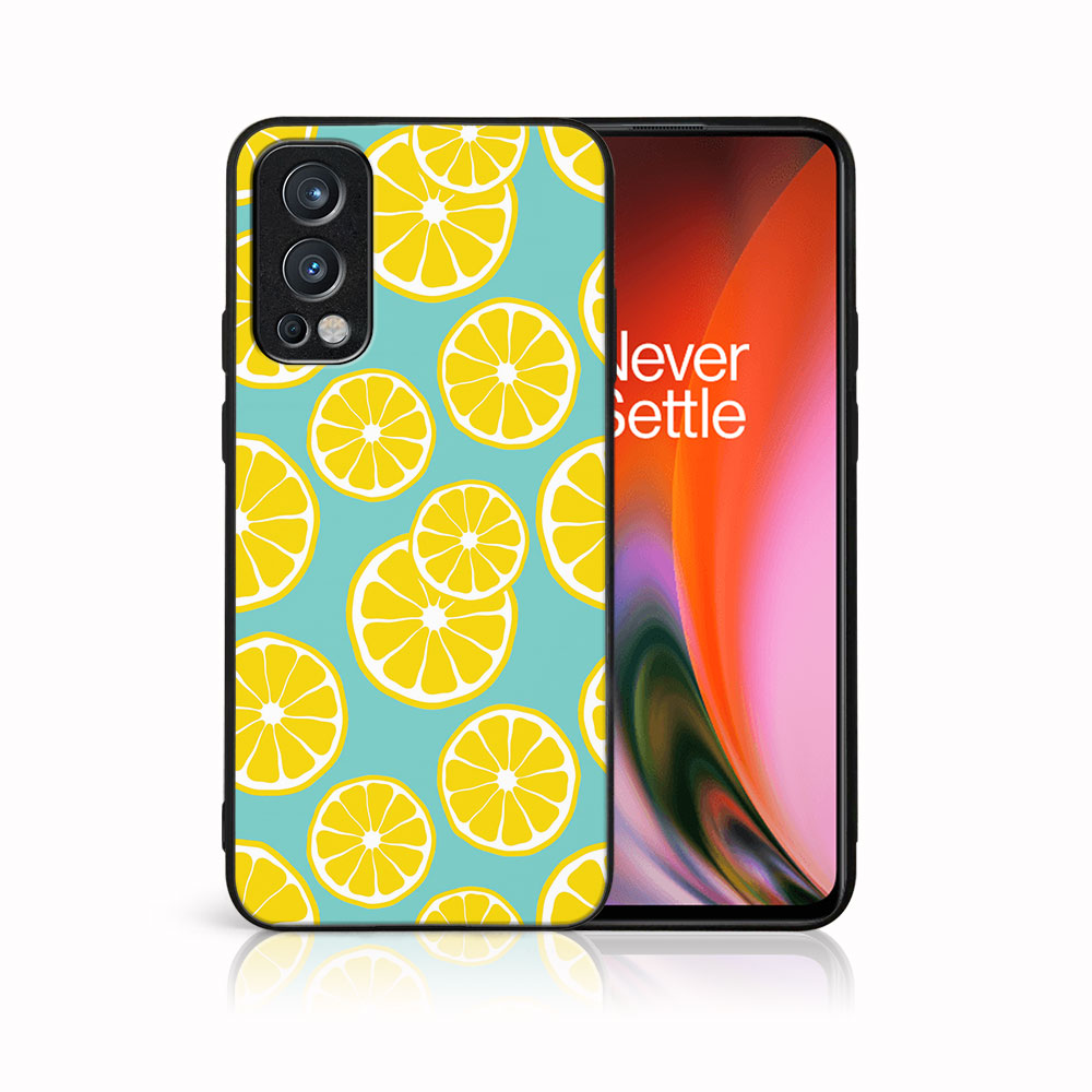 PROTEMIO MY ART Védőtok OnePlus Nord 2 5G -LEMON (121)