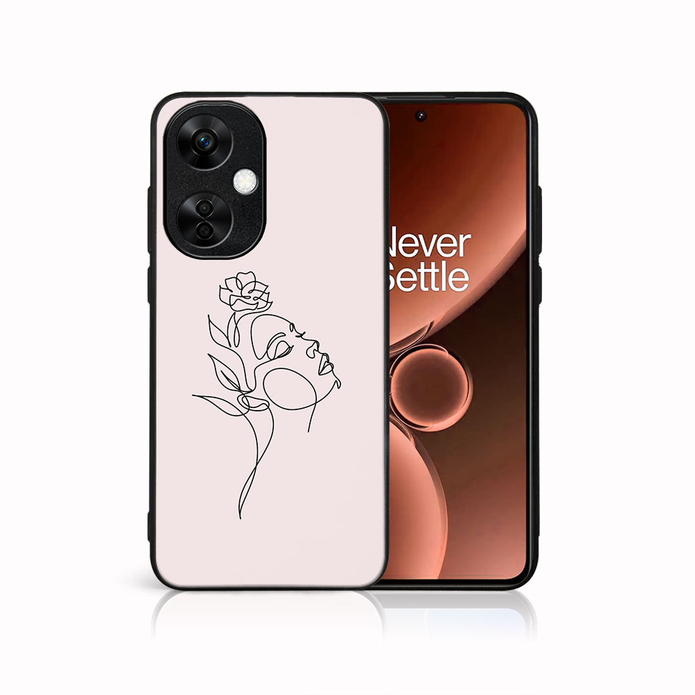 MY ART Védőburkolat A OnePlus Nord CE 3-hoz Lite 5G ROSE GIRL (198)