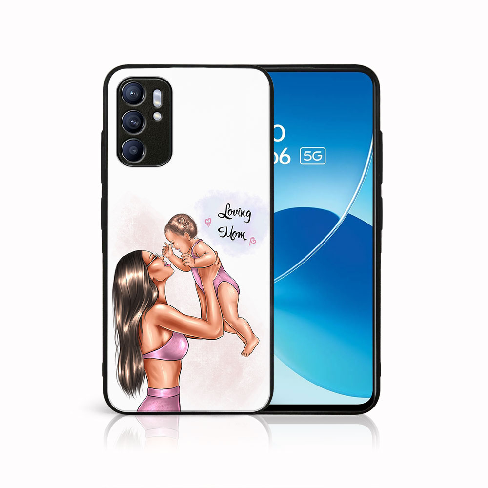 PROTEMIO MY ART Szilikon Tok Oppo Reno6 5G LOVING MOM (115)