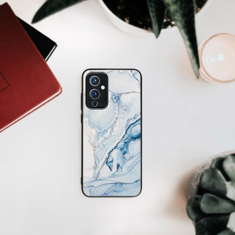 PROTEMIO MY ART Védőtok OnePlus 9 BLUE (149)