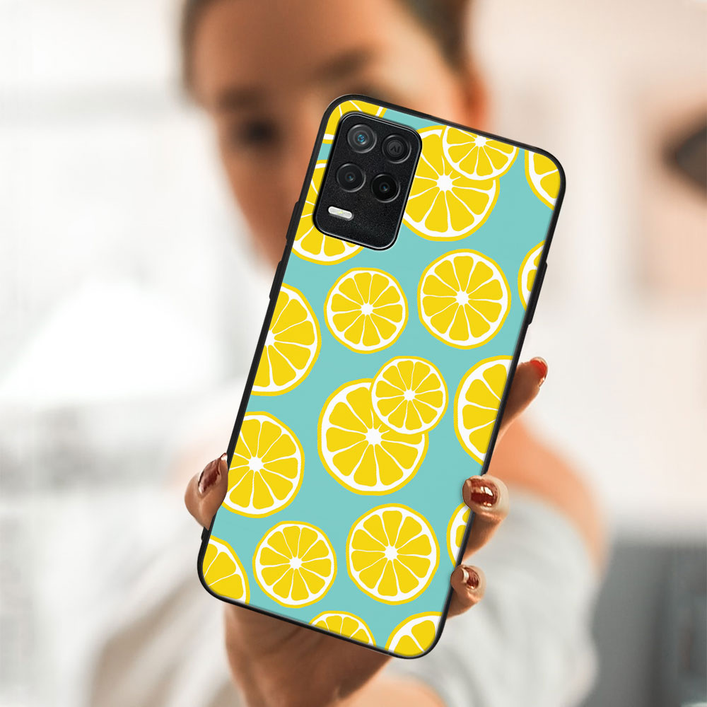 PROTEMIO MY ART Védőburkolat Realme 8 5G -LEMON (121)