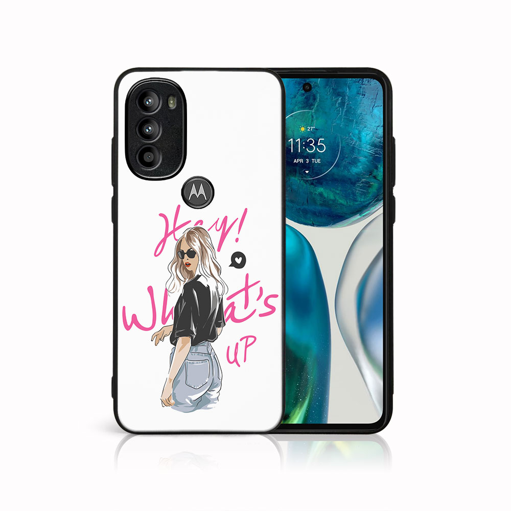 MY ART Védőburkolat Motorola Moto G71 5G WHATSUP (132)