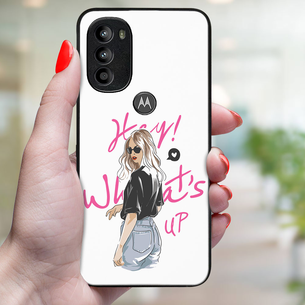 MY ART Védőburkolat Motorola Moto G71 5G WHATSUP (132)