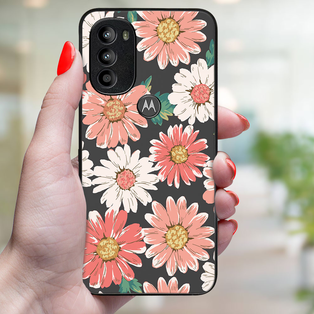 MY ART Védőburkolat Motorola Moto G71 5G DAISY (161)