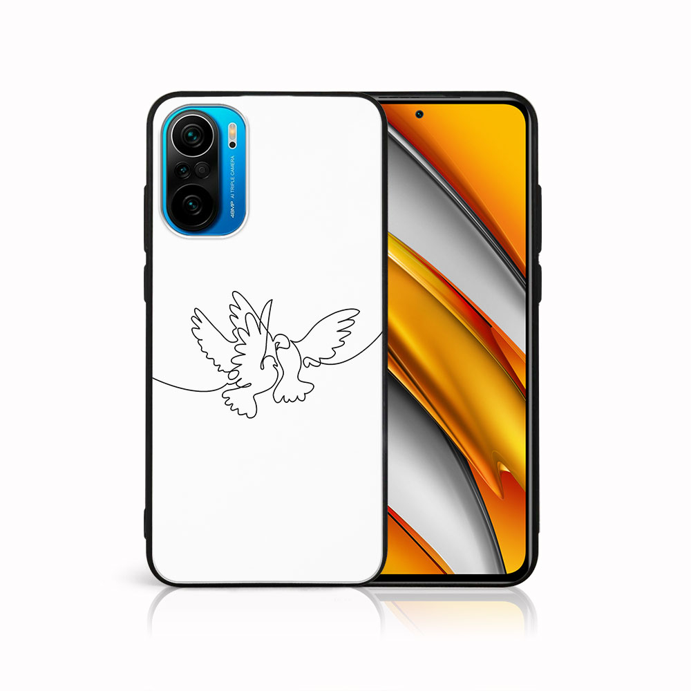 PROTEMIO MY ART Szilikon Borítás Xiaomi Poco F3 DOVE (031)