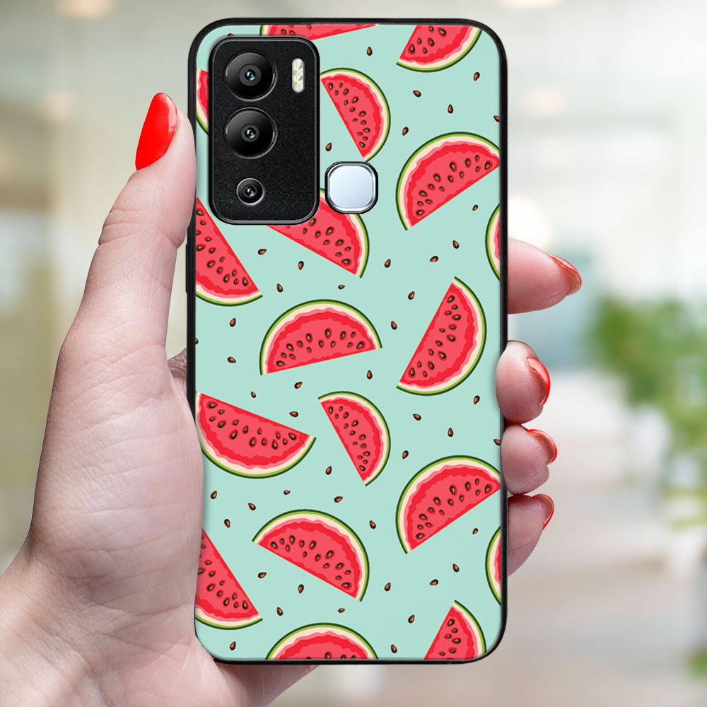 MY ART Védőburkolat Infinix Hot 12i WATERMELON (120) Készülékhez