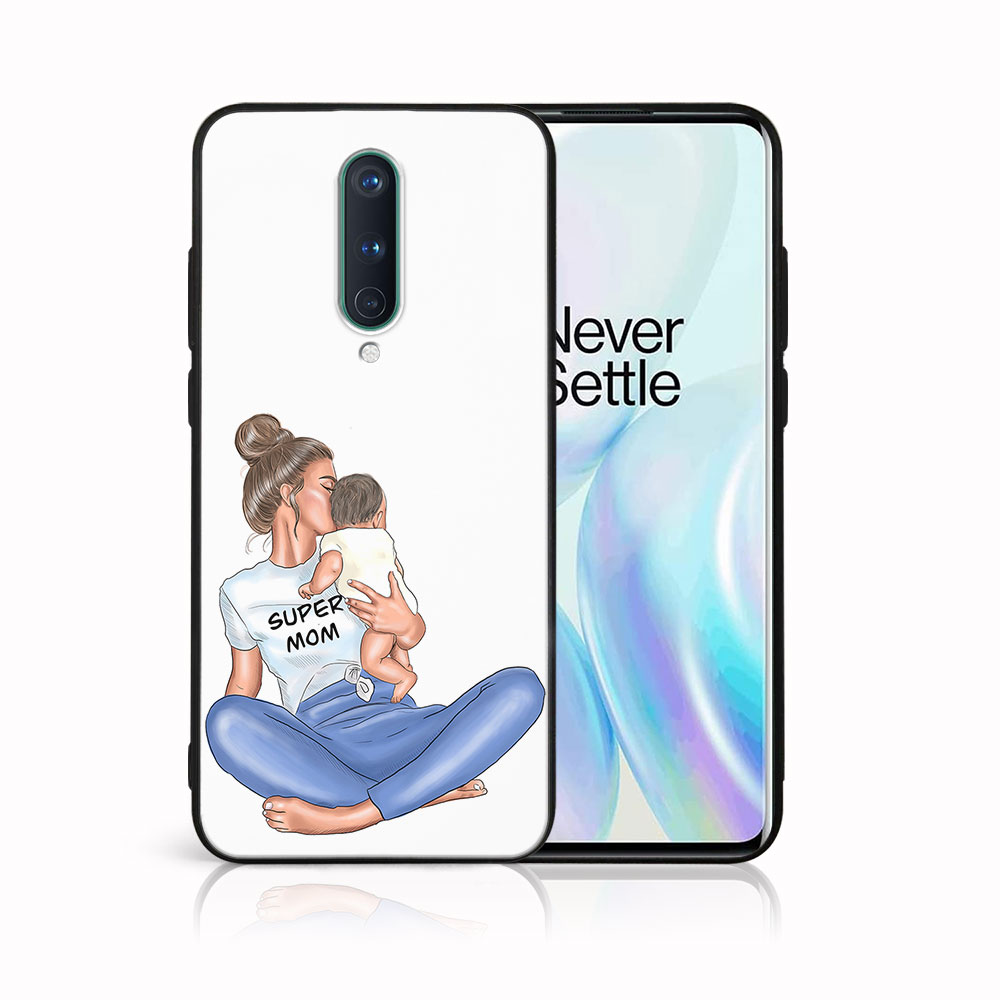 PROTEMIO MY ART Védőtok OnePlus 8 - SUPERMOM (112)