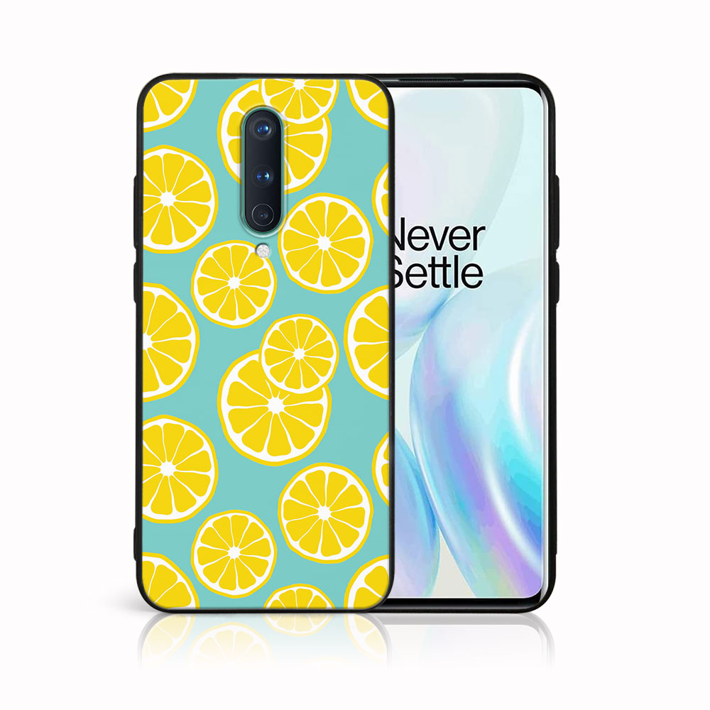 PROTEMIO MY ART Védőtok OnePlus 8 -LEMON (121)