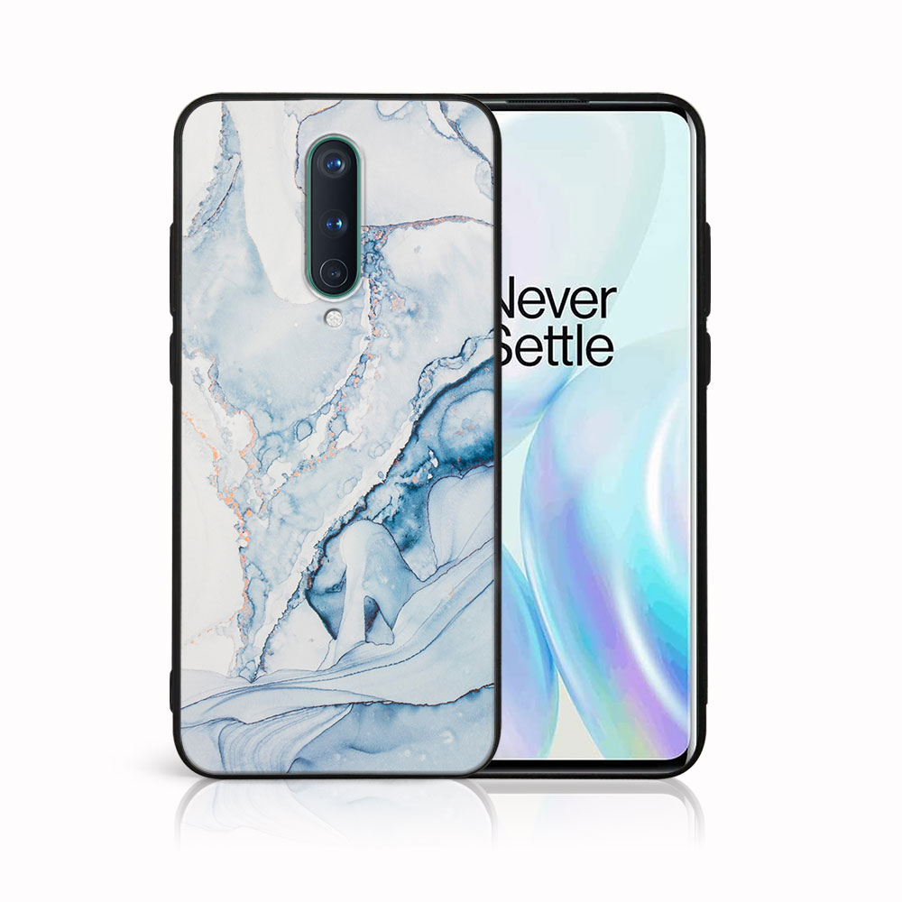 PROTEMIO MY ART Védőtok OnePlus 8 BLUE (149)