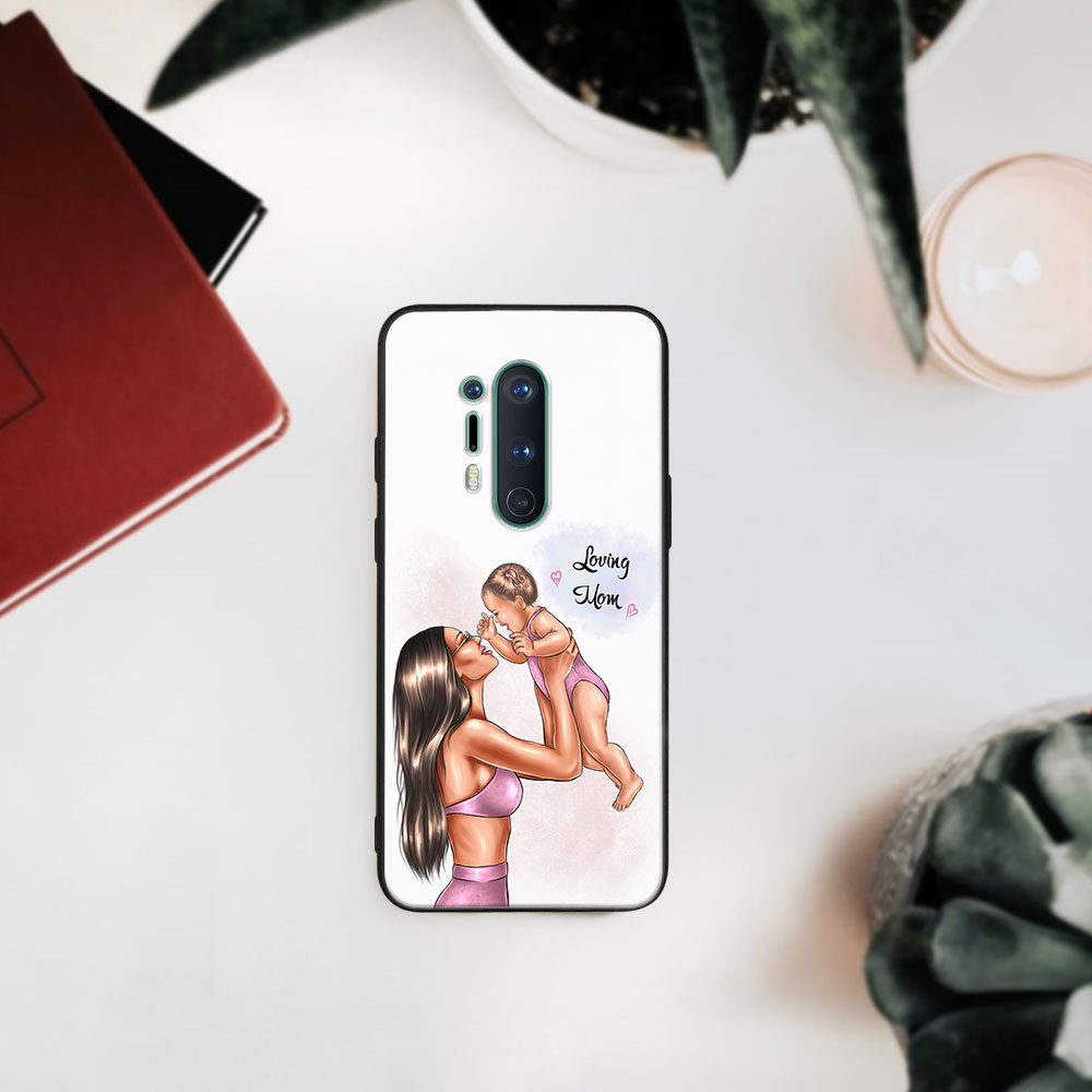 PROTEMIO MY ART Protective Case OnePlus 8 Pro - LOVING MOM (115)