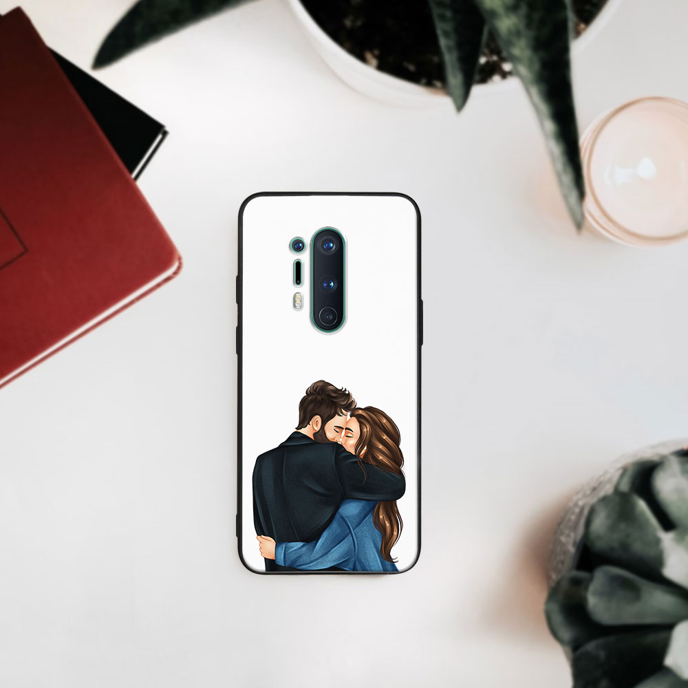 PROTEMIO MY ART Védőtok OnePlus 8 Pro Készülékhez - COUPLE (117)