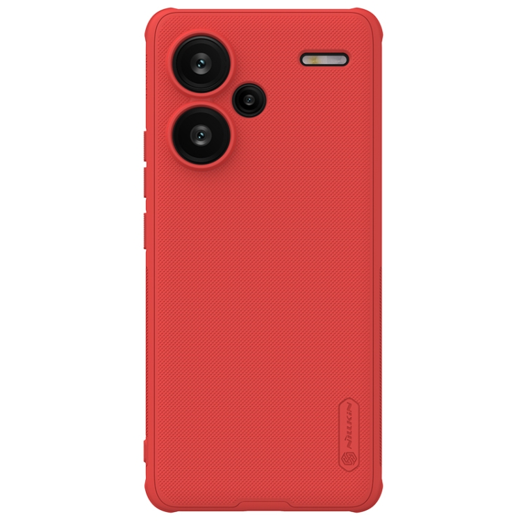 NILLKIN FROSTED Xiaomi Redmi Note 13 Pro+ 5G Piros Védőburkolat