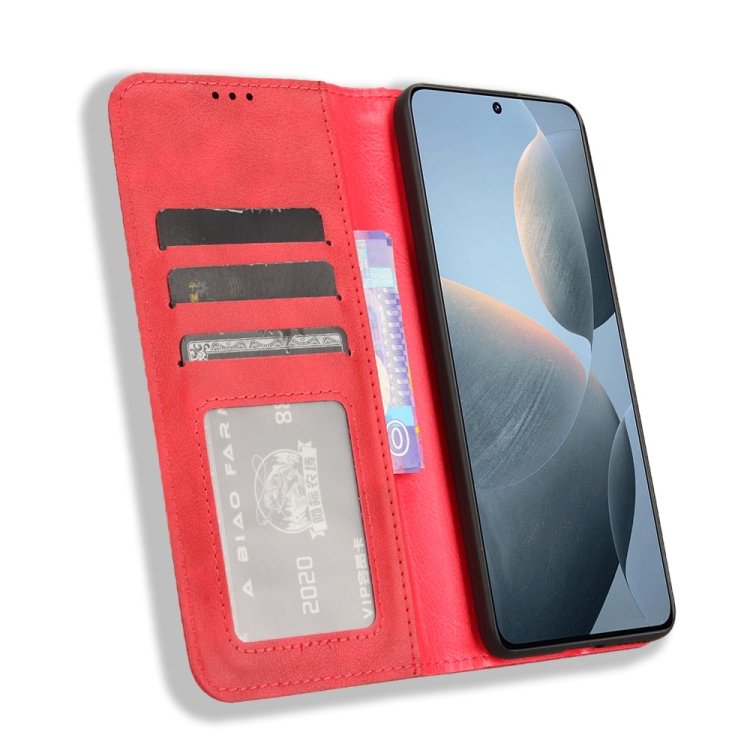 BUSINESS Wallet Tok Xiaomi Poco X6 Pro 5G Piros