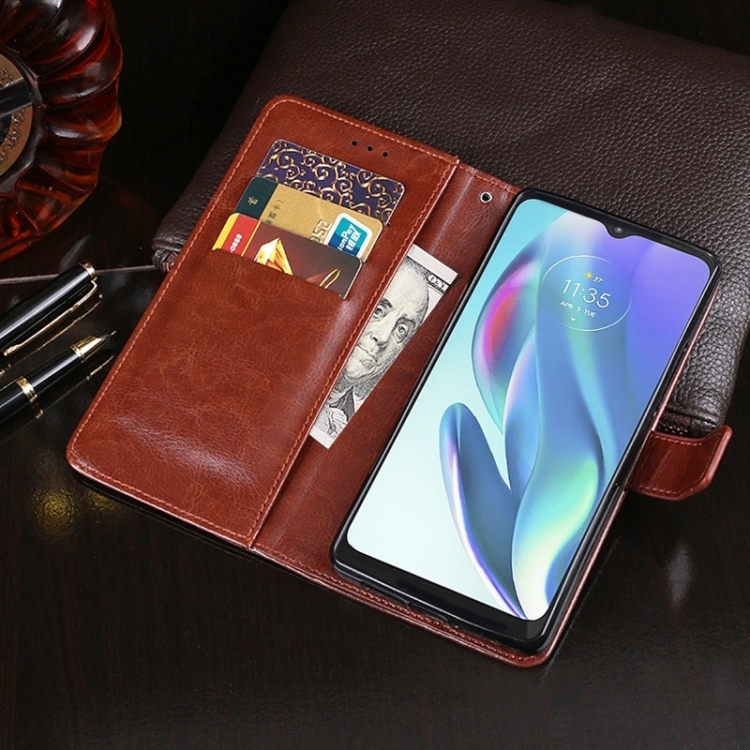 IDEWEI Wallet Tok Xiaomi Redmi A3 Sötétkék