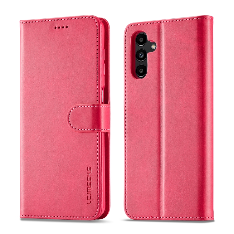 IMEEKE Wallet Tok Samsung Galaxy A15 / A15 5G Rózsaszín