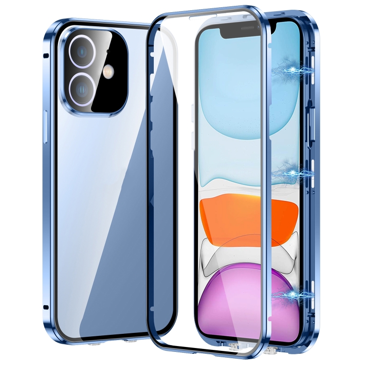 Mágneses Borító 360 Apple IPhone 11 Kék