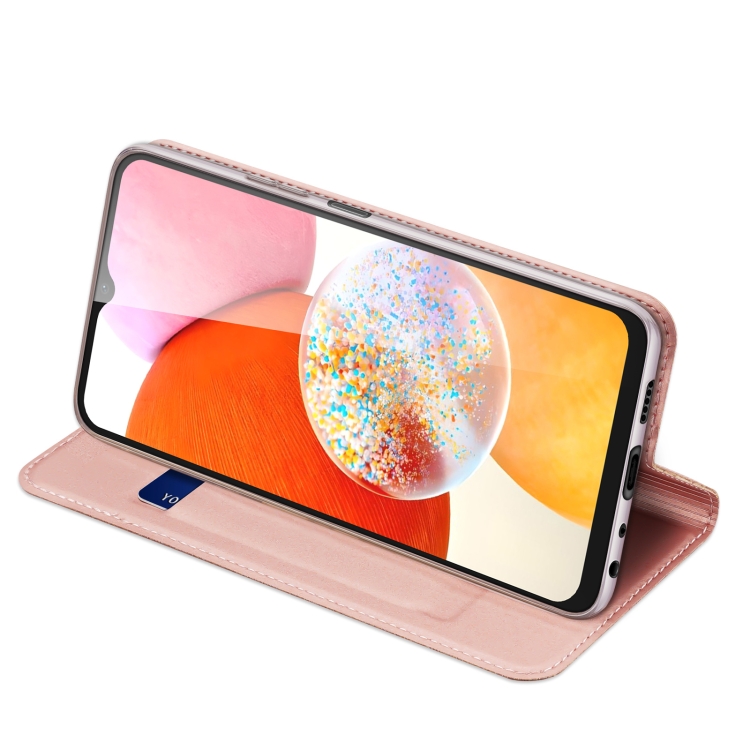 DUX Flip Tok Samsung Galaxy A15 / A15 5G Rózsaszín Telefonhoz