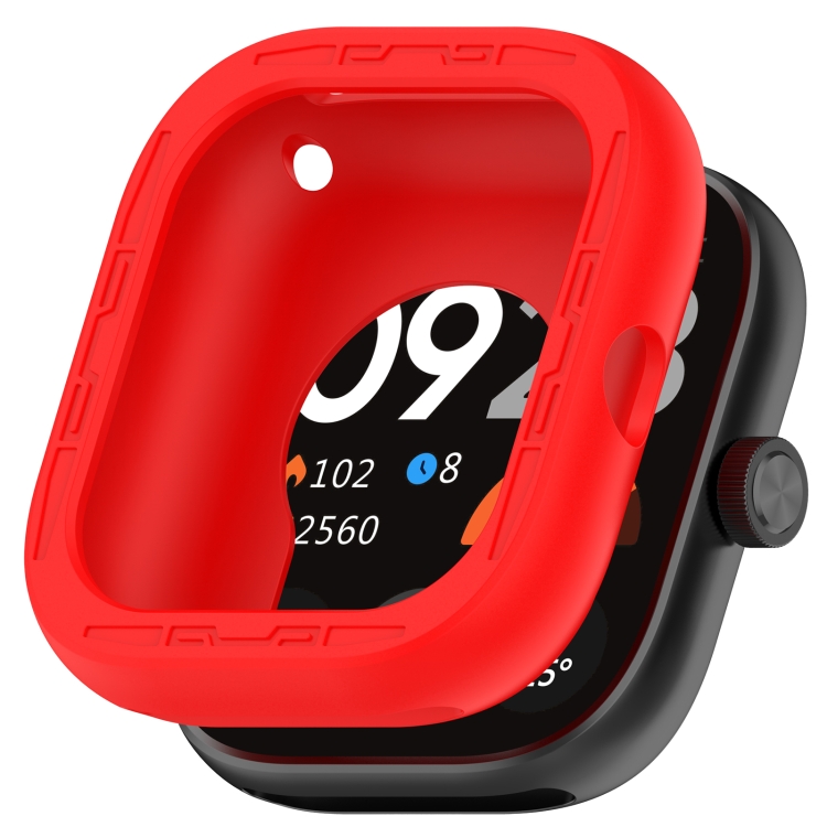 TPU HALF COVER Redmi Watch 4 Borítója Piros