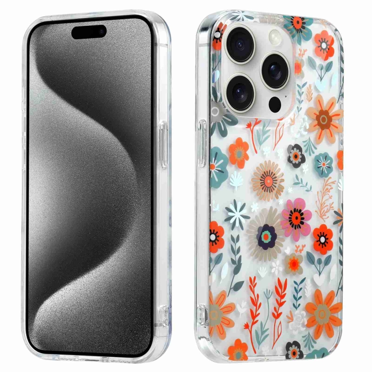 BLOOM Védőburkolat Apple IPhone 15 Pro FLORA L Telefonhoz