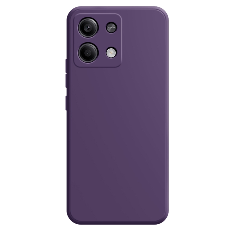 RUBBER Xiaomi Redmi Note 13 5G Védőburkolat Sötétlila