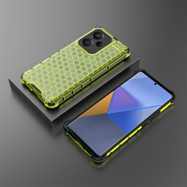 HONEYCOMB Védőburkolat Xiaomi Redmi Note 13 Pro+ 5G Zöld