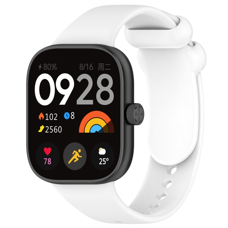 SZILIKON Cserélhető Szíj Redmi Watch 4-hez Fehér